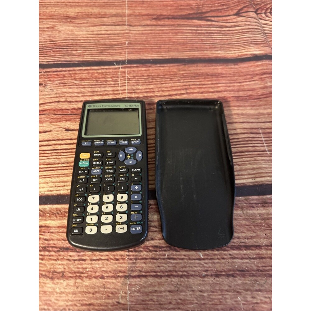 Texas Instruments TI-83 Plus Graphing Calculator With Dust Cover - TESTED - Picture 2 of 11